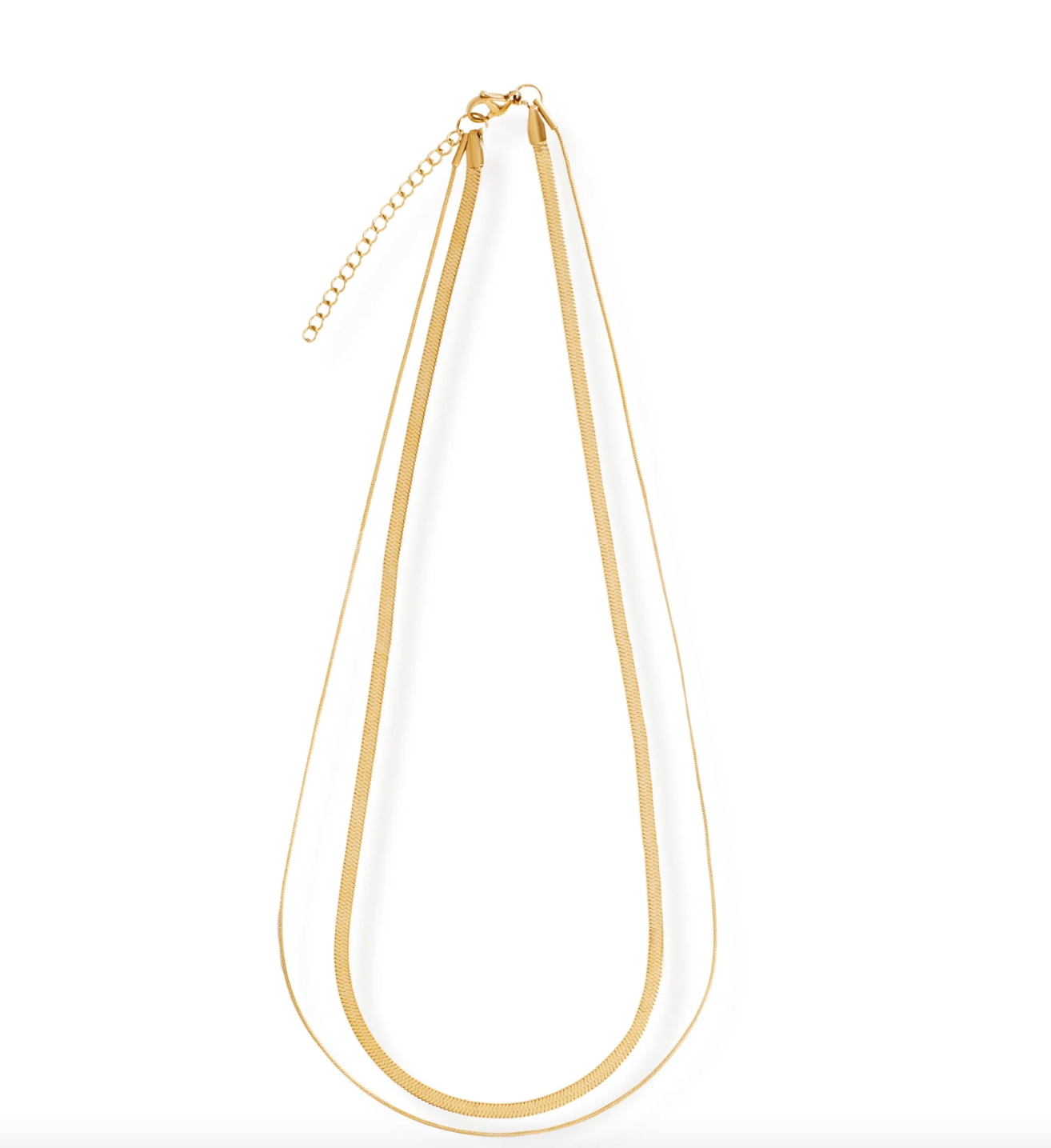 Ellie Vail Cassia Double Chain Necklace