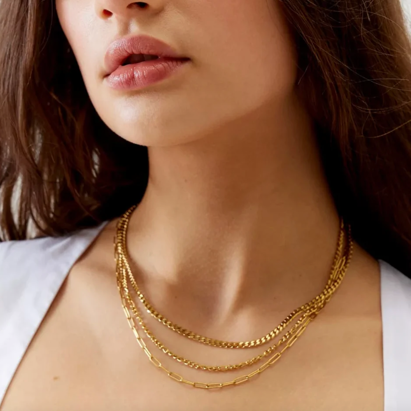 Ellie Vail Nola Multi Chain Necklace