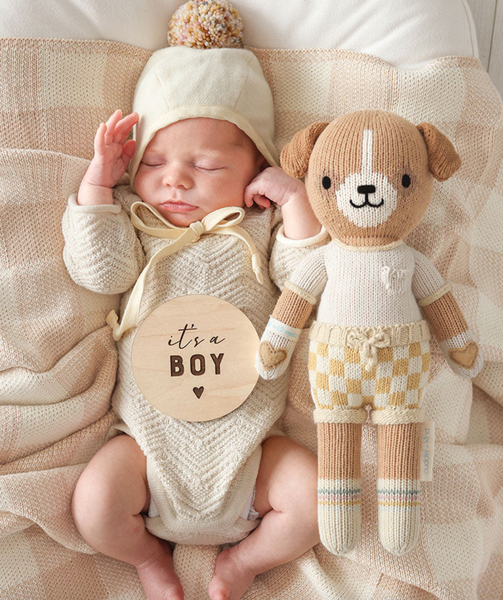 Cuddle and Kind Doll Little George the Dog