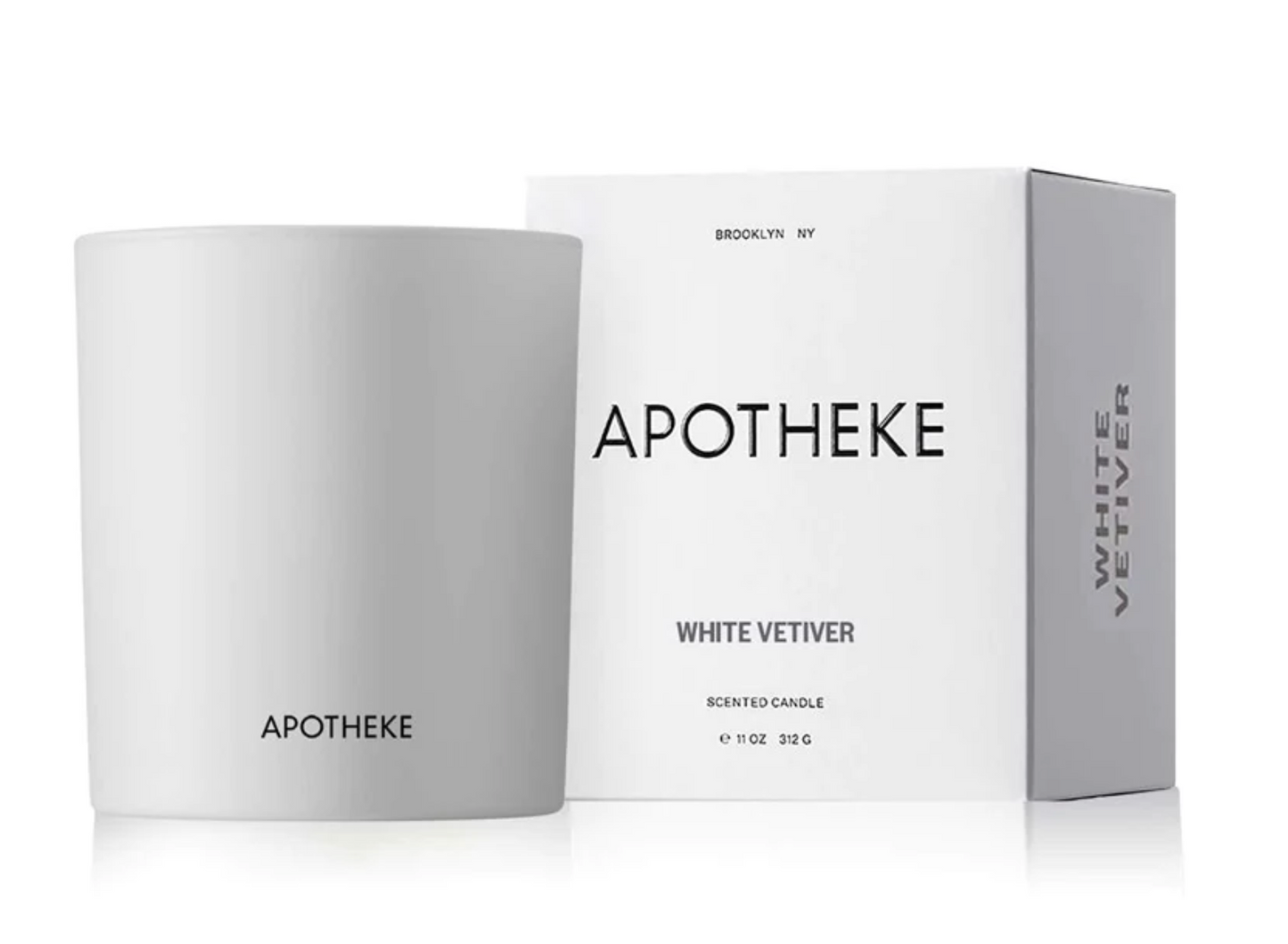 White Vetiver Signature Candle, 11oz
