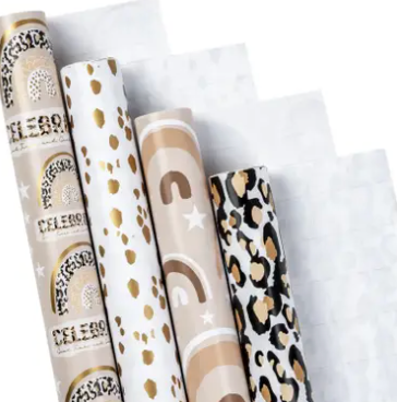 Rainbow 40 inch Wrapping Paper Jumbo Roll
