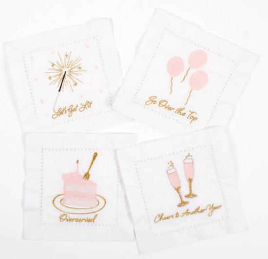 Birthday Cloth Napkin Set (4)
