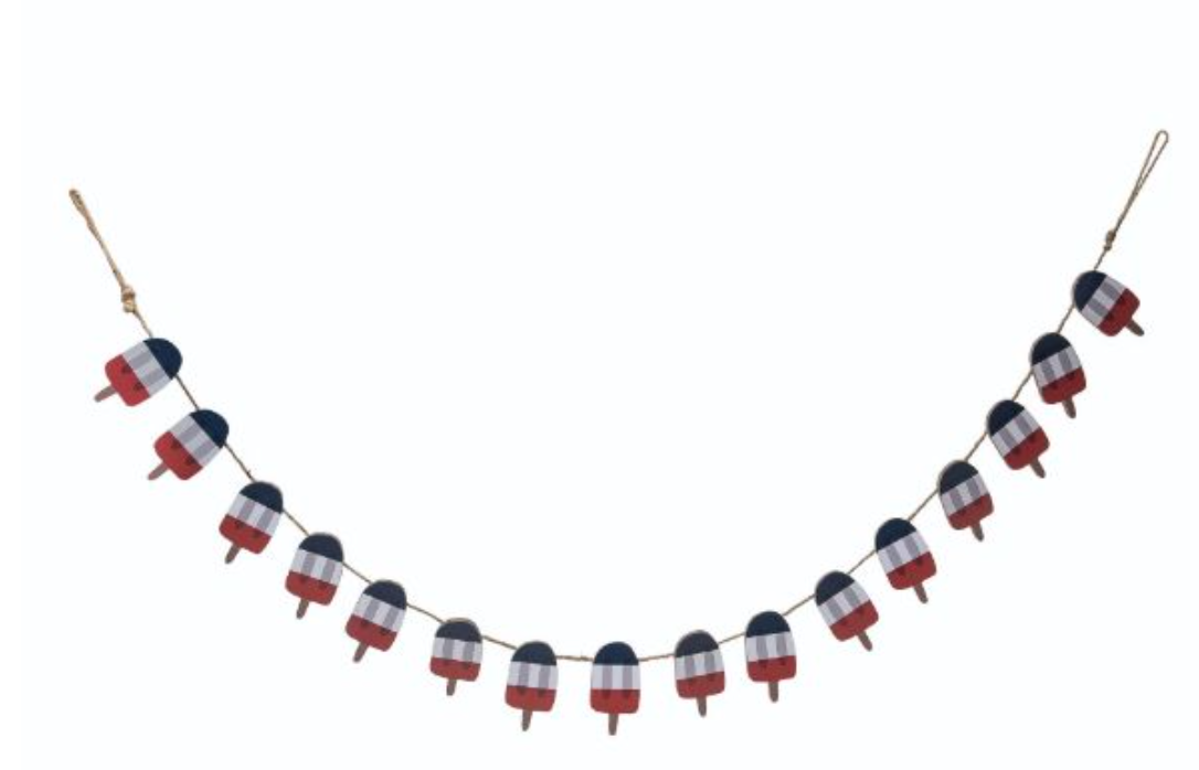 Americana Popsicle Garland