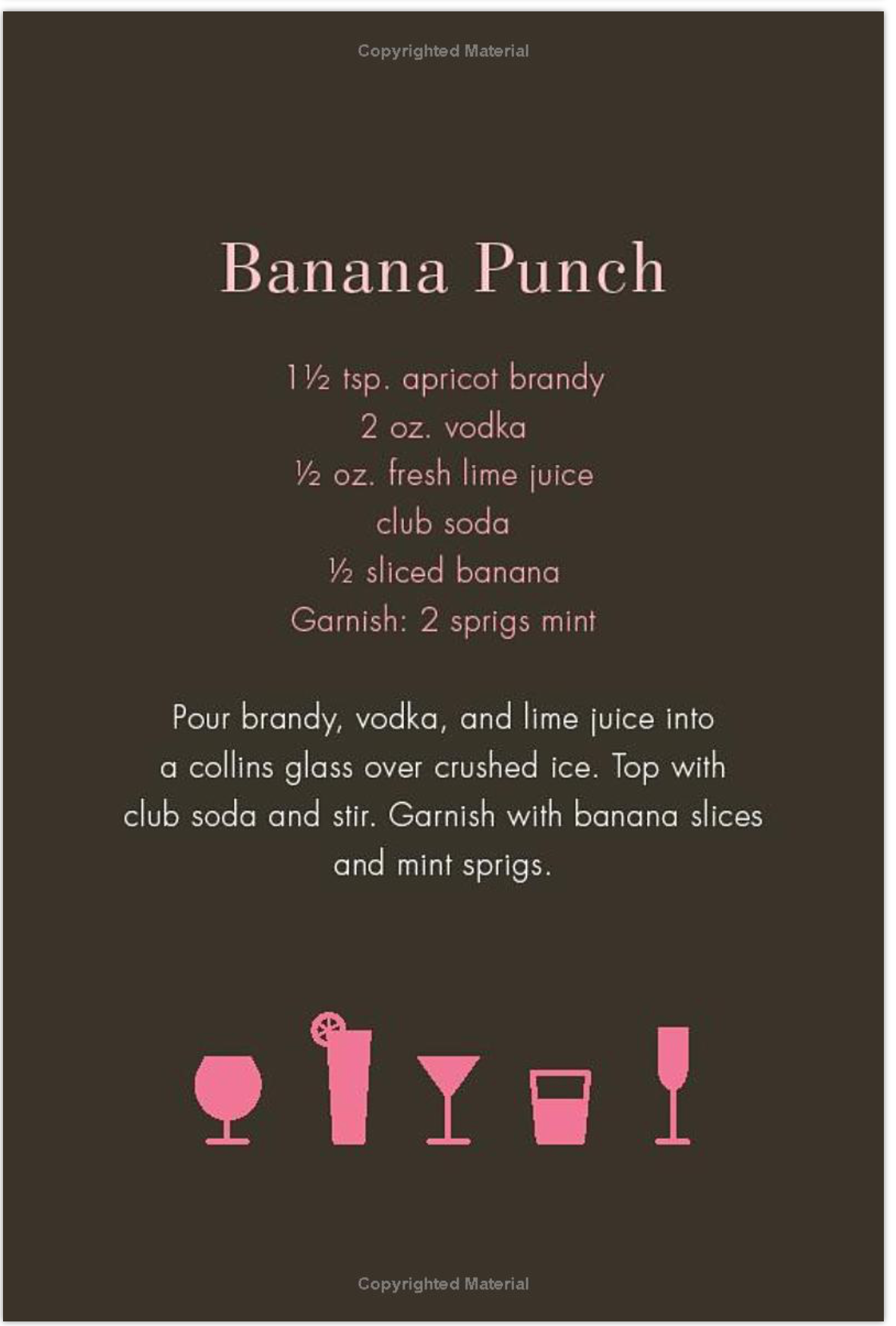 The Little Pink Book of Cocktails