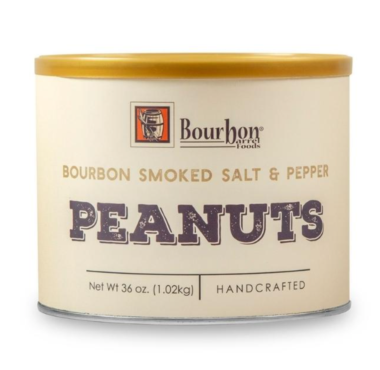 Bourbon Smoked Salt & Pepper Peaunuts