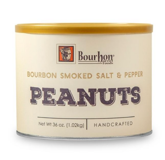 Bourbon Smoked Salt & Pepper Peaunuts