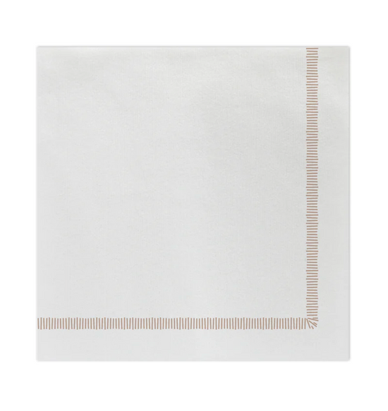 Papersoft Napkins Fringe Linen Dinner Napkins (Pack of 20)