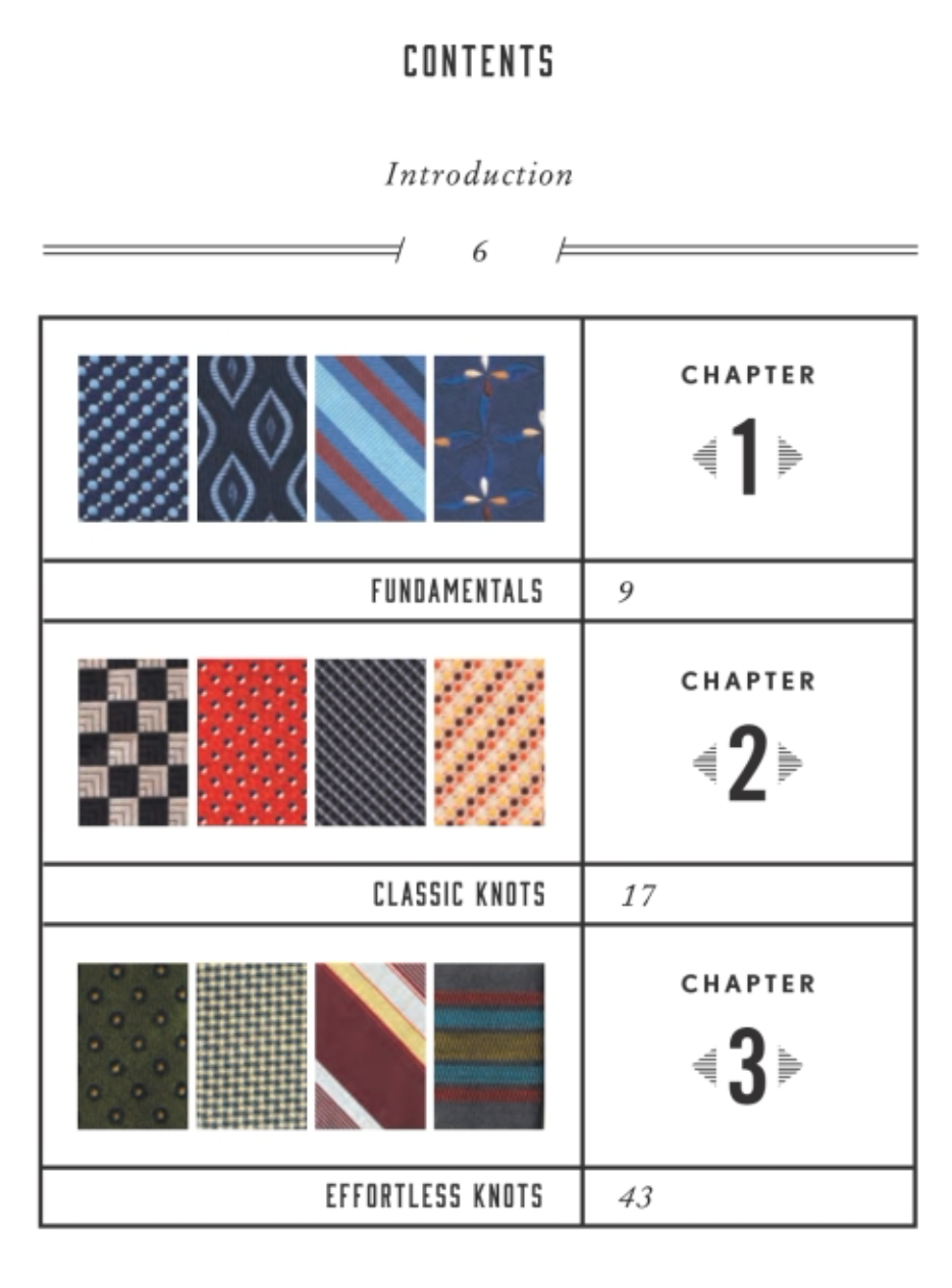 How to Tie A Tie Book