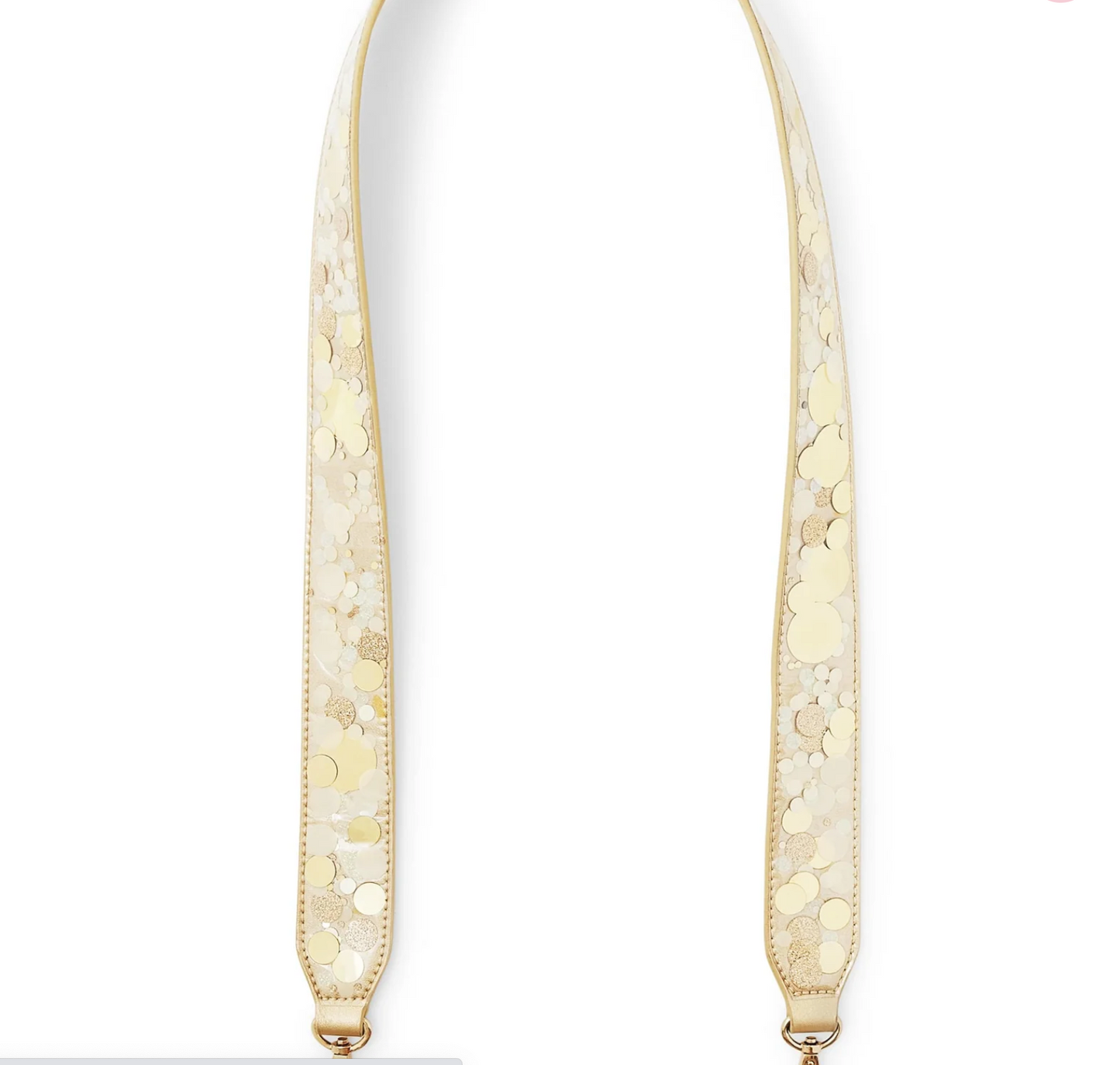 Good As Gold Confetti Purse Strap