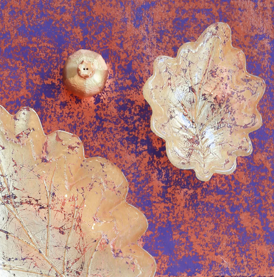 Load image into Gallery viewer, Moon Glass Leaf Small Bowl
