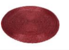Red Beaded Placemat