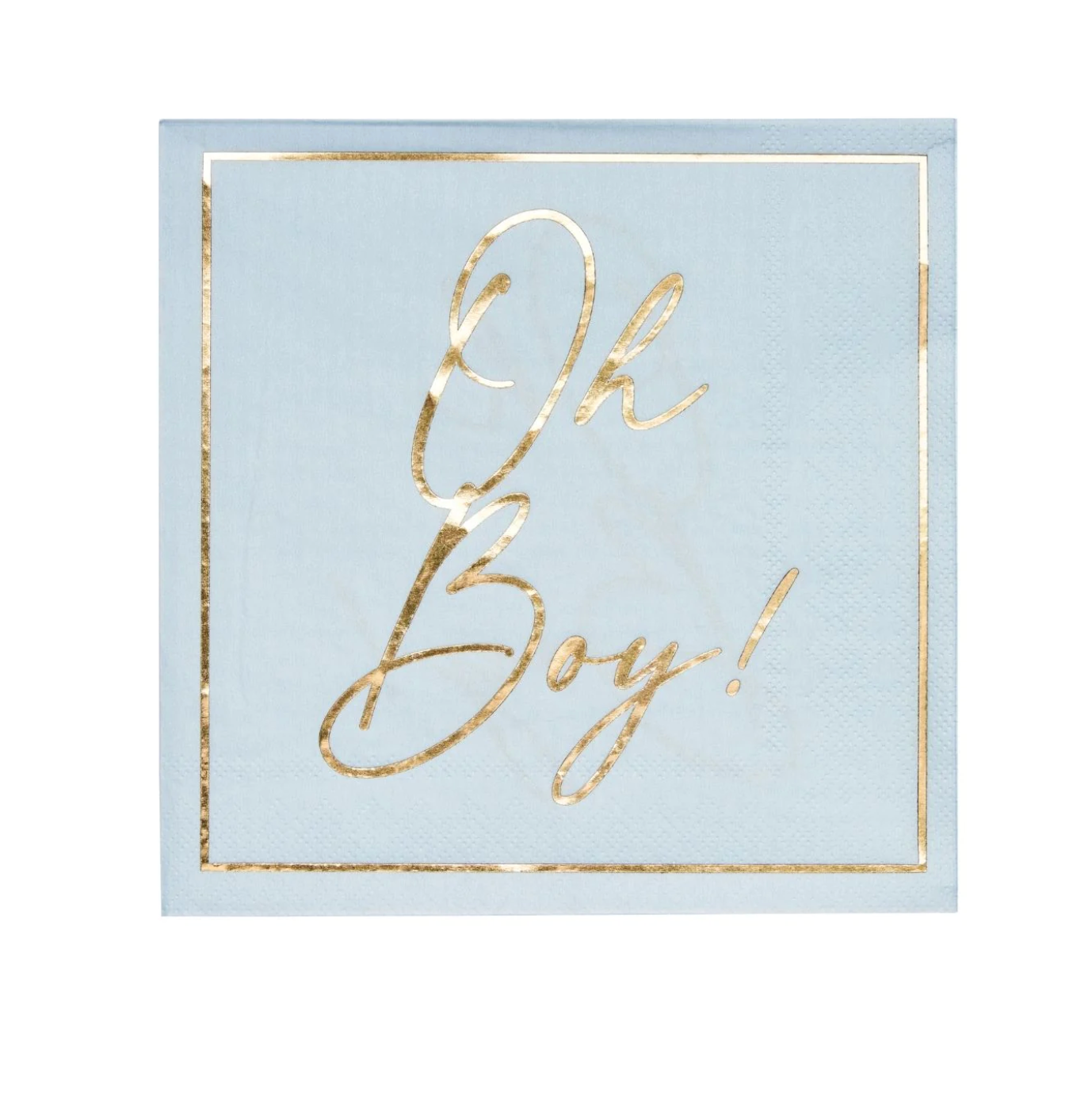 Lunch Napkin Hey Baby Blue - 20pkg