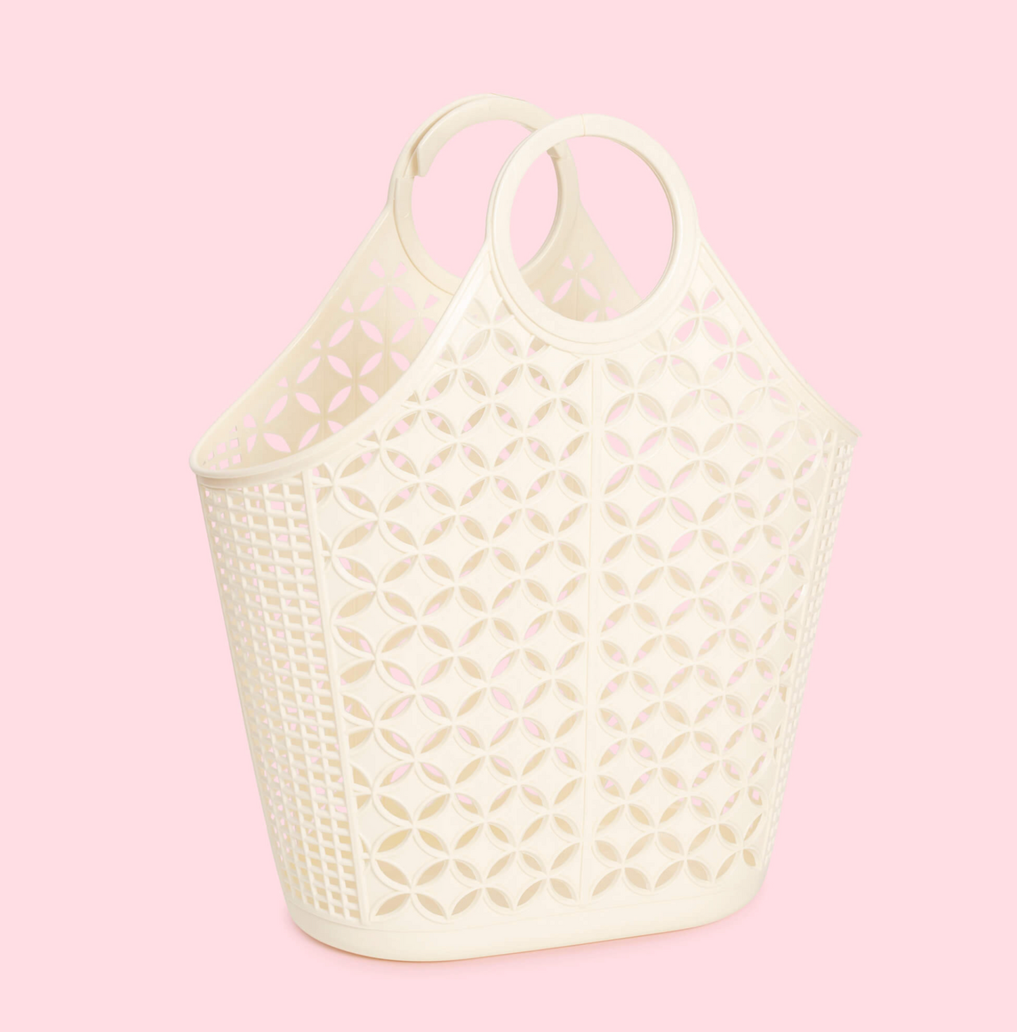 Cream Atomic Tote
