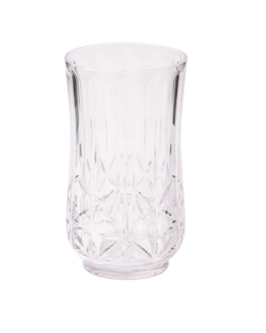 Tumbler Traditional Shatterproof Tall Glass - Clear 21oz