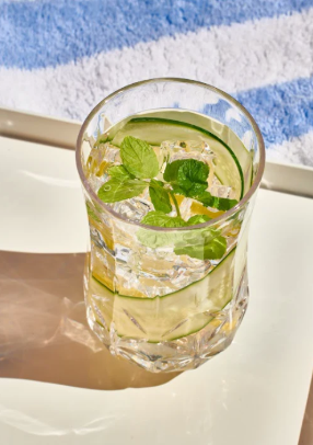 Tumbler Traditional Shatterproof Tall Glass - Clear 21oz