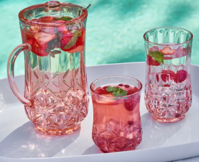 Shatterproof Pitcher in Blush, 53oz