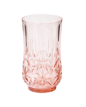 Blush Tumbler Traditional Shatterproof Tall Glass - 21oz