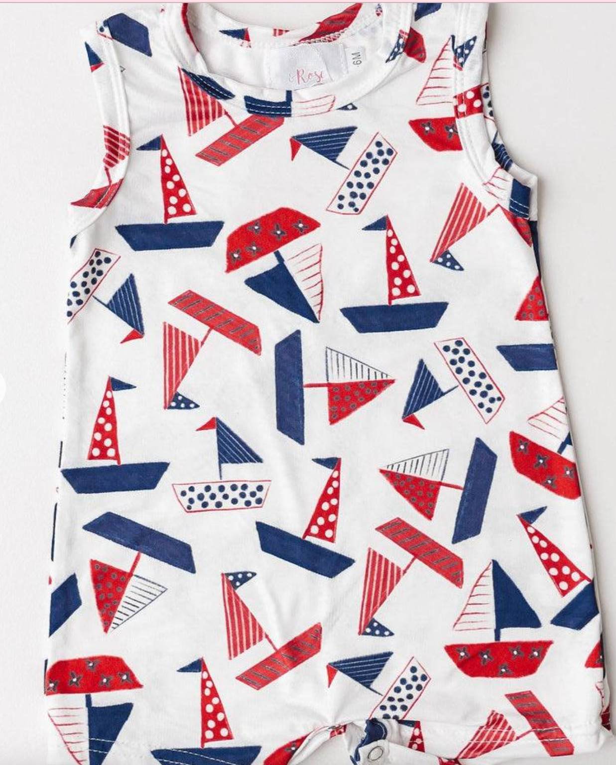 Stars, Stripes & Sails Shorty One-Piece