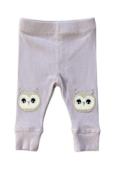 Owl Patch Ribbed Legging