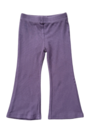 Flare Pants Plum