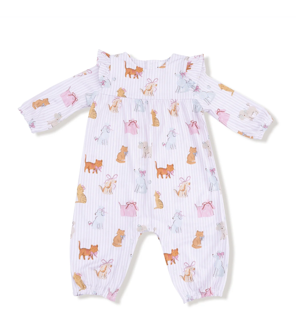 Fancy Pets - Ruffle Sleeve Romper