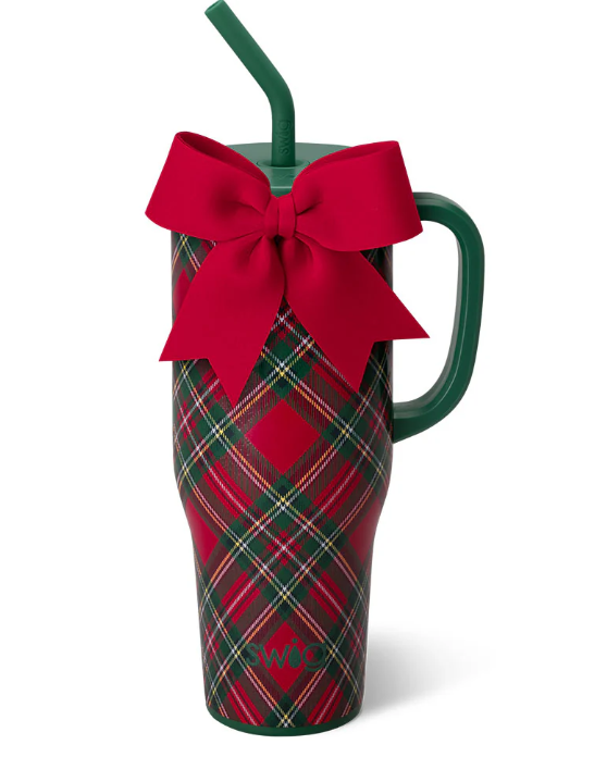 Christmas Plaid Mega Mug 40oz