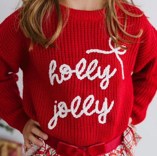 Kids Holly Jolly Sweater