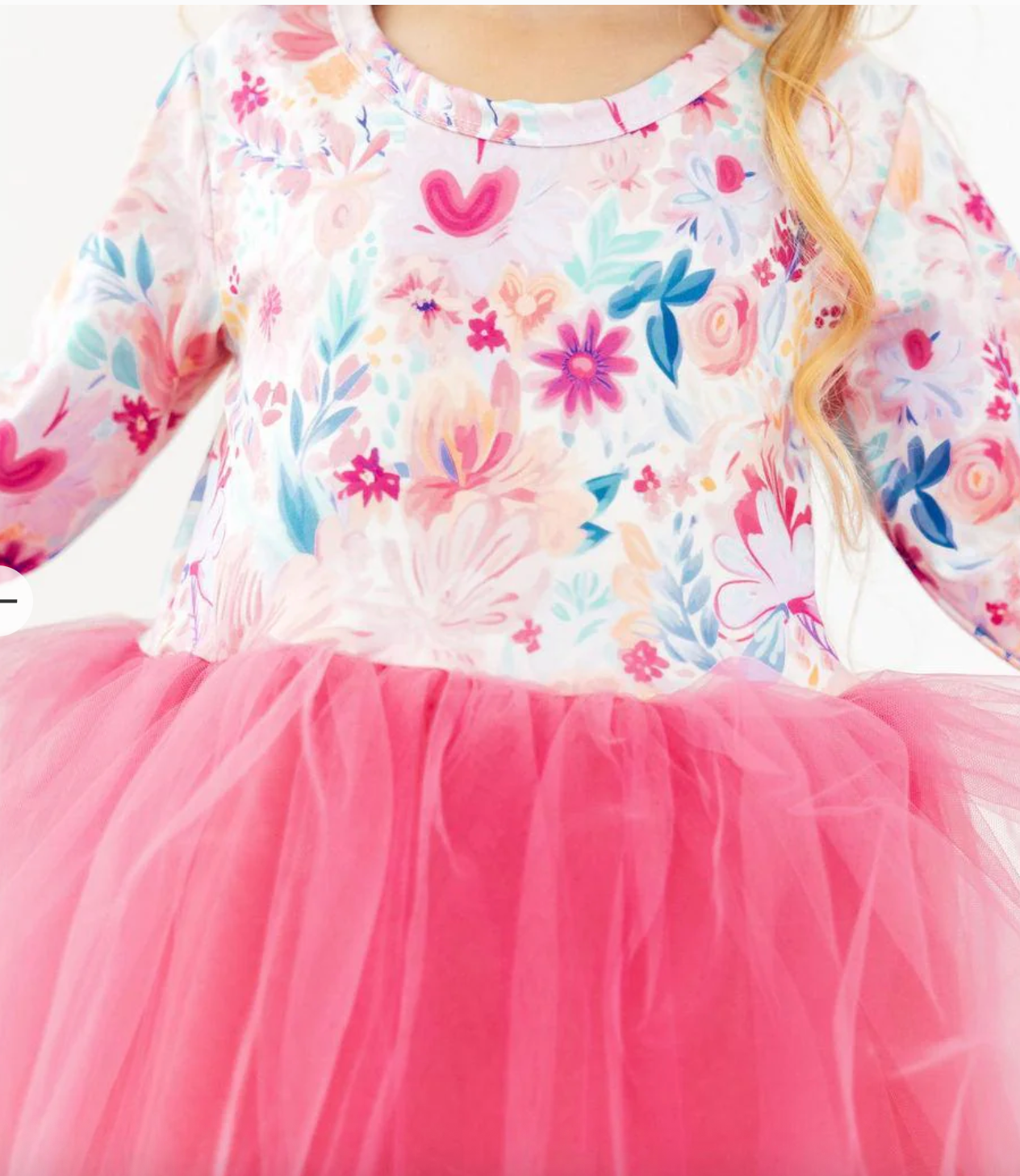 Flower Power L/S Tutu Dress 