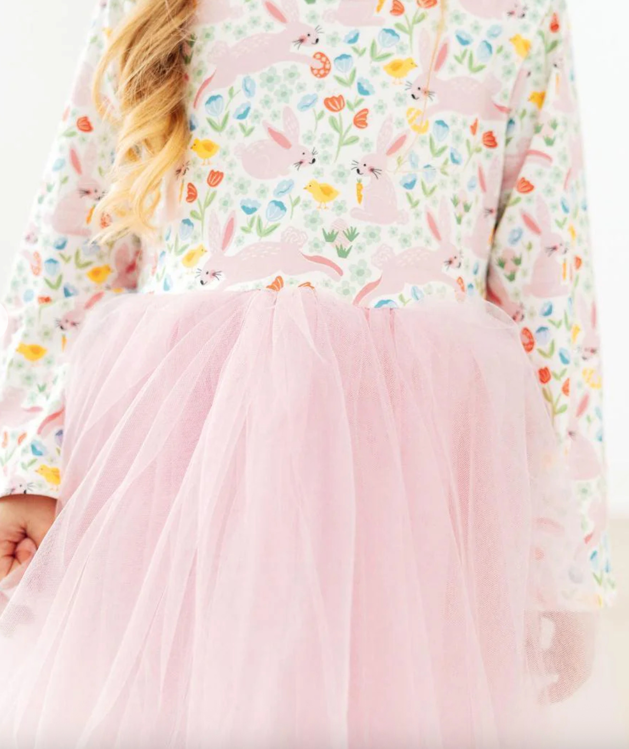 Bunny Hop L/S Tutu Dress