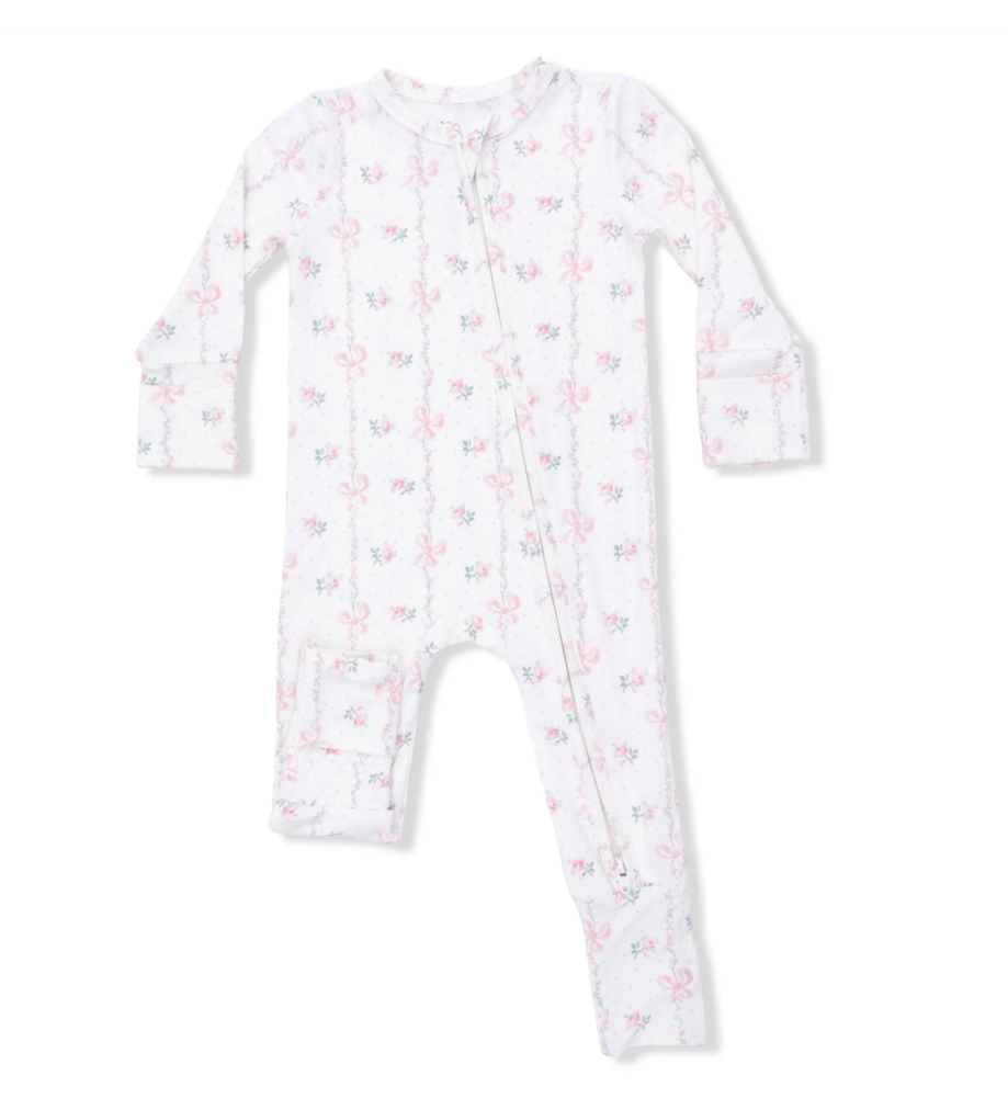 Dainty Buds & Bows- Convertible Romper