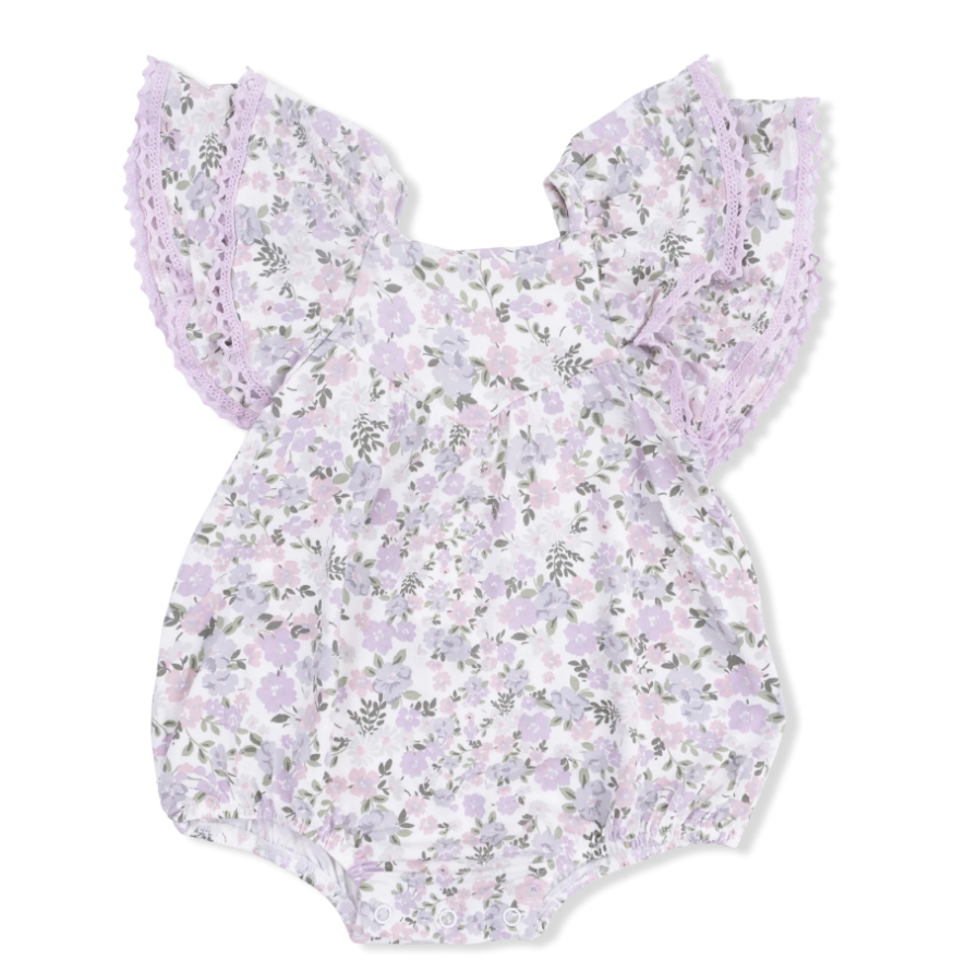 Shannon Floral- V Neck Bubble