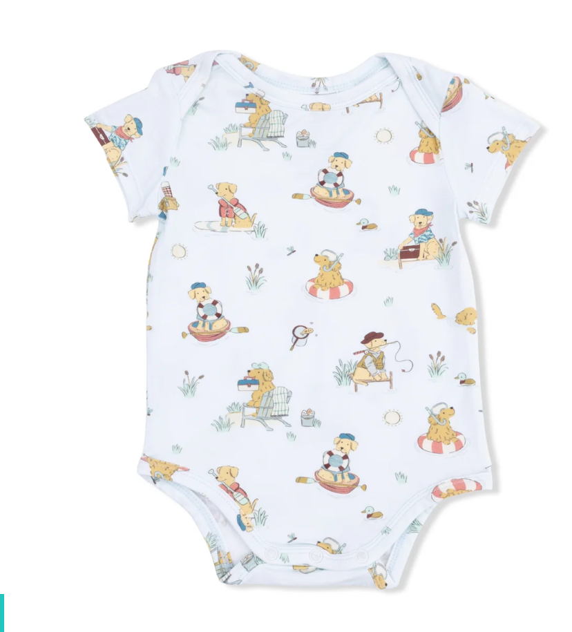 Lake Buddy Dogs- Short Sleeve Bodysuit