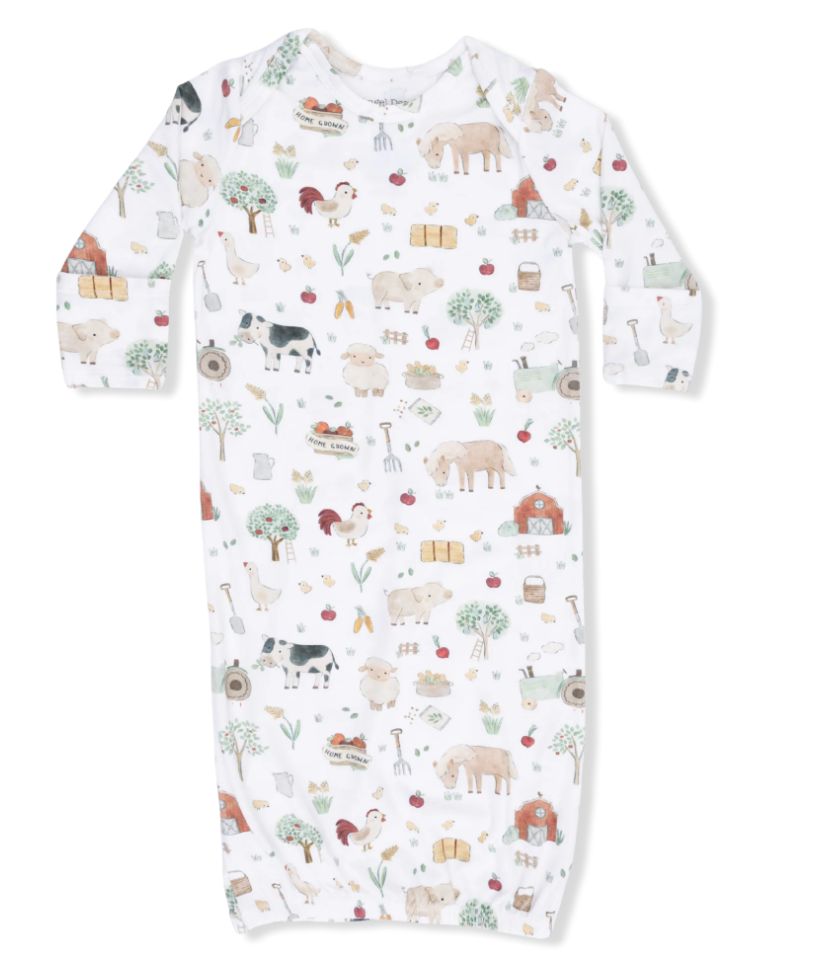 Cute Farm Animals Uni- Lap Shoulder