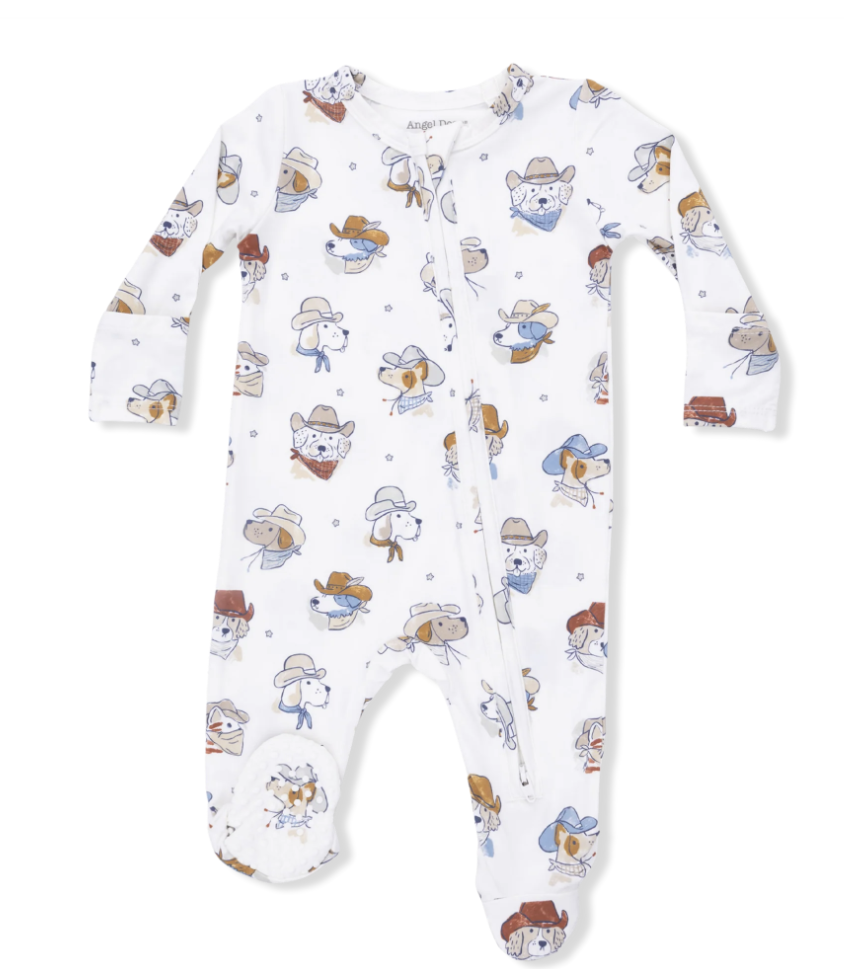 Cowdogs- 2 Way Zipper Footie