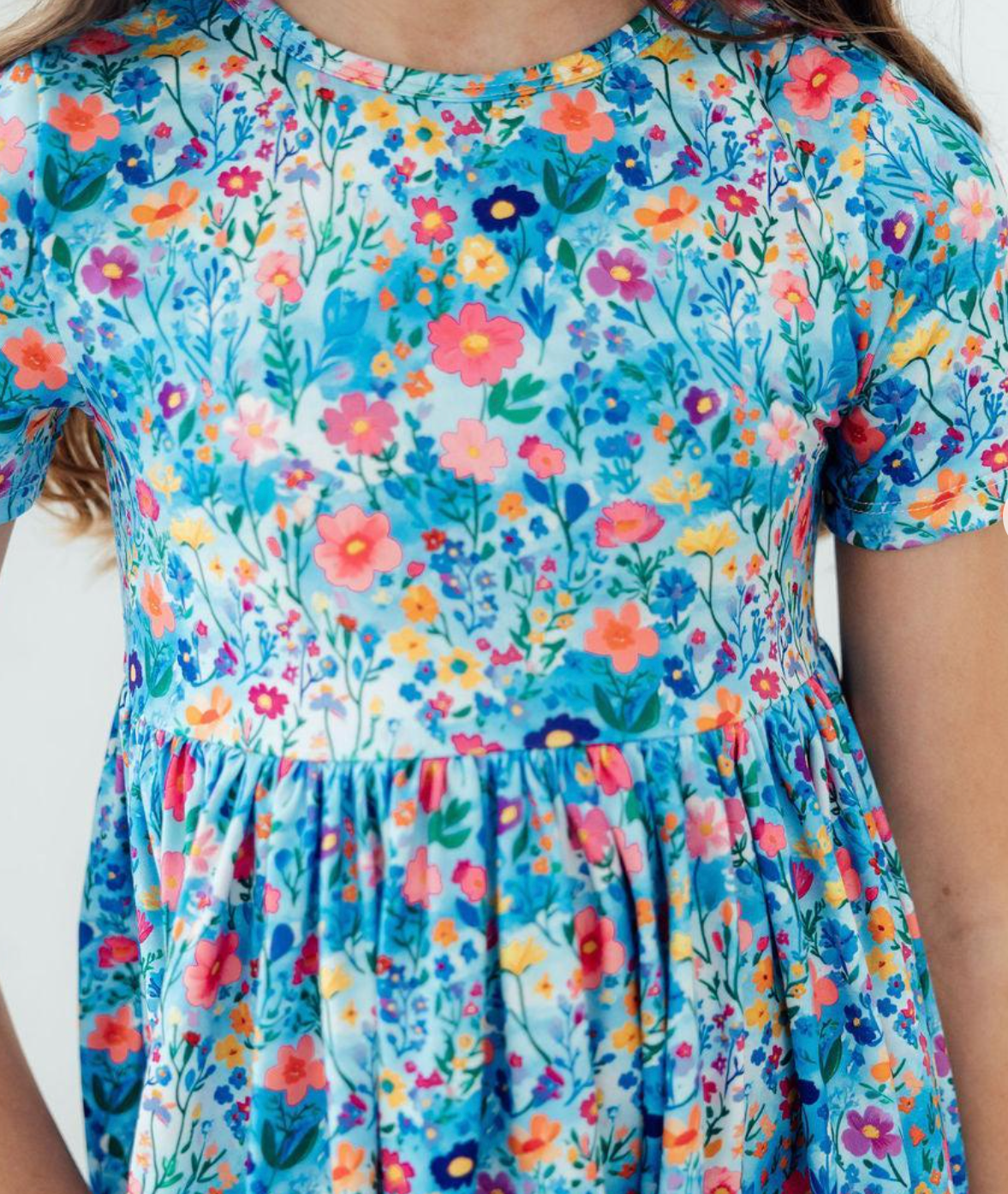 Blooming in Wonderland S/S Pocket Twirl Dress