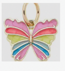 Rainbow Butterfly Charm in Multi