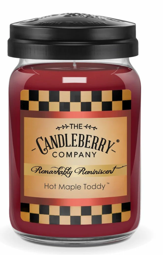 Hot Maple Toddy Large Candle Jar