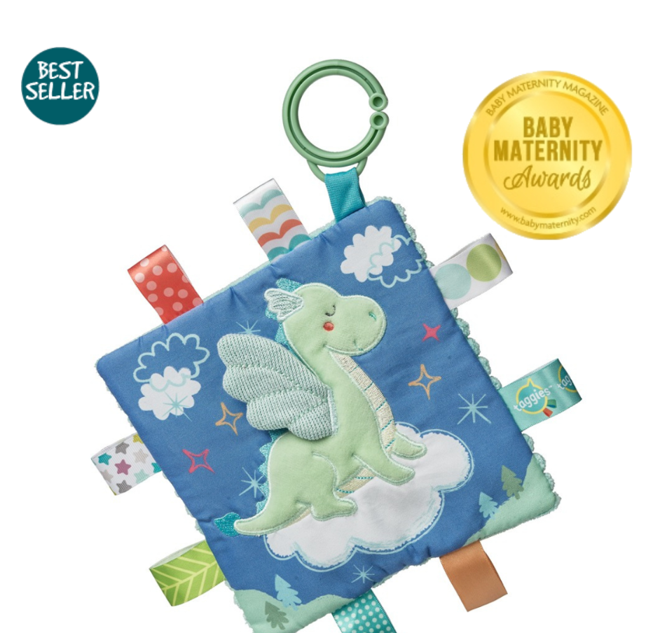 Taggies Crinkle Me Drax Dragon