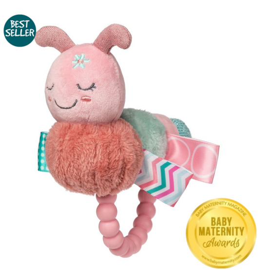 Taggies Camilla Caterpillar Teether Rattle