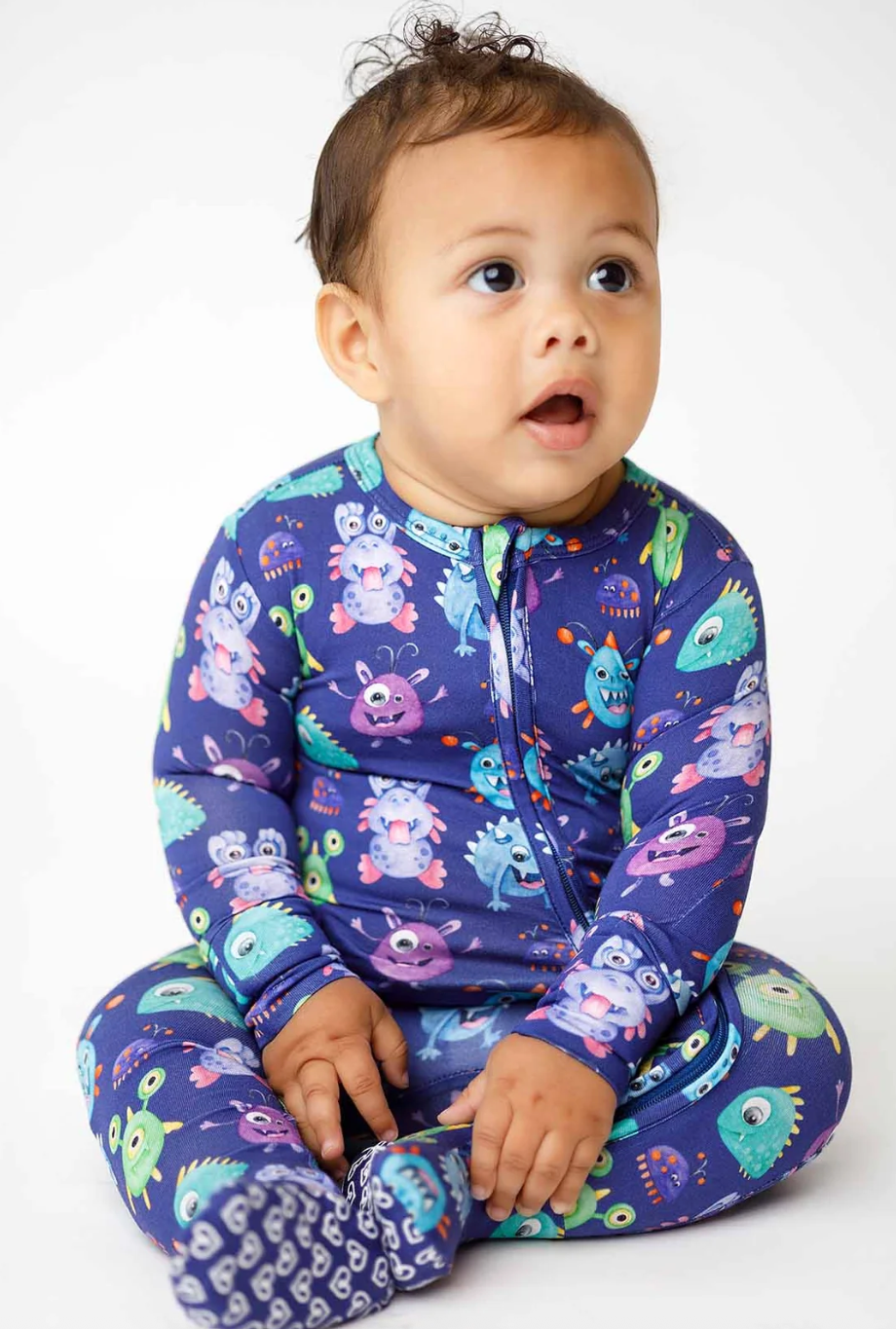 Wyatt Zippered Footie 