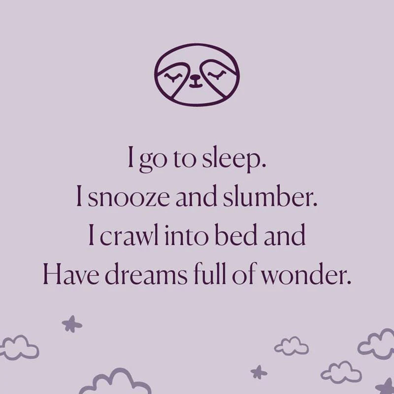 Sloth Starts to Slumber Book: A Lesson in Routines