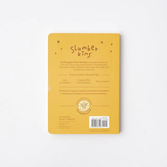 Load image into Gallery viewer, Yak Struggles With Mistakes Book: A Lesson In Self Acceptance
