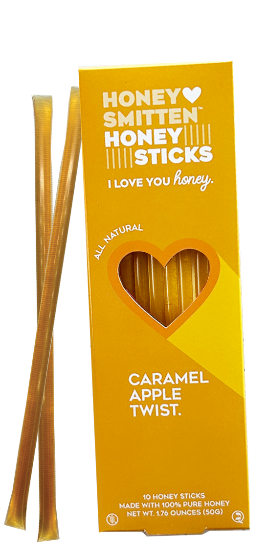 Caramel Apple Twist Honey Sticks