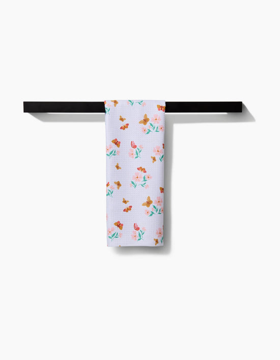 Butterfly Garden Tea Towel