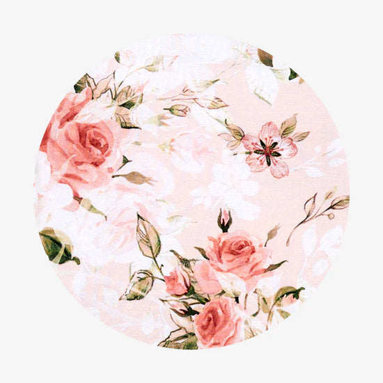 Vintage Pink Rose Convertible Bamboo One Piece