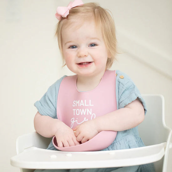 Small Town Girl Wonder Bib Dusty Rose