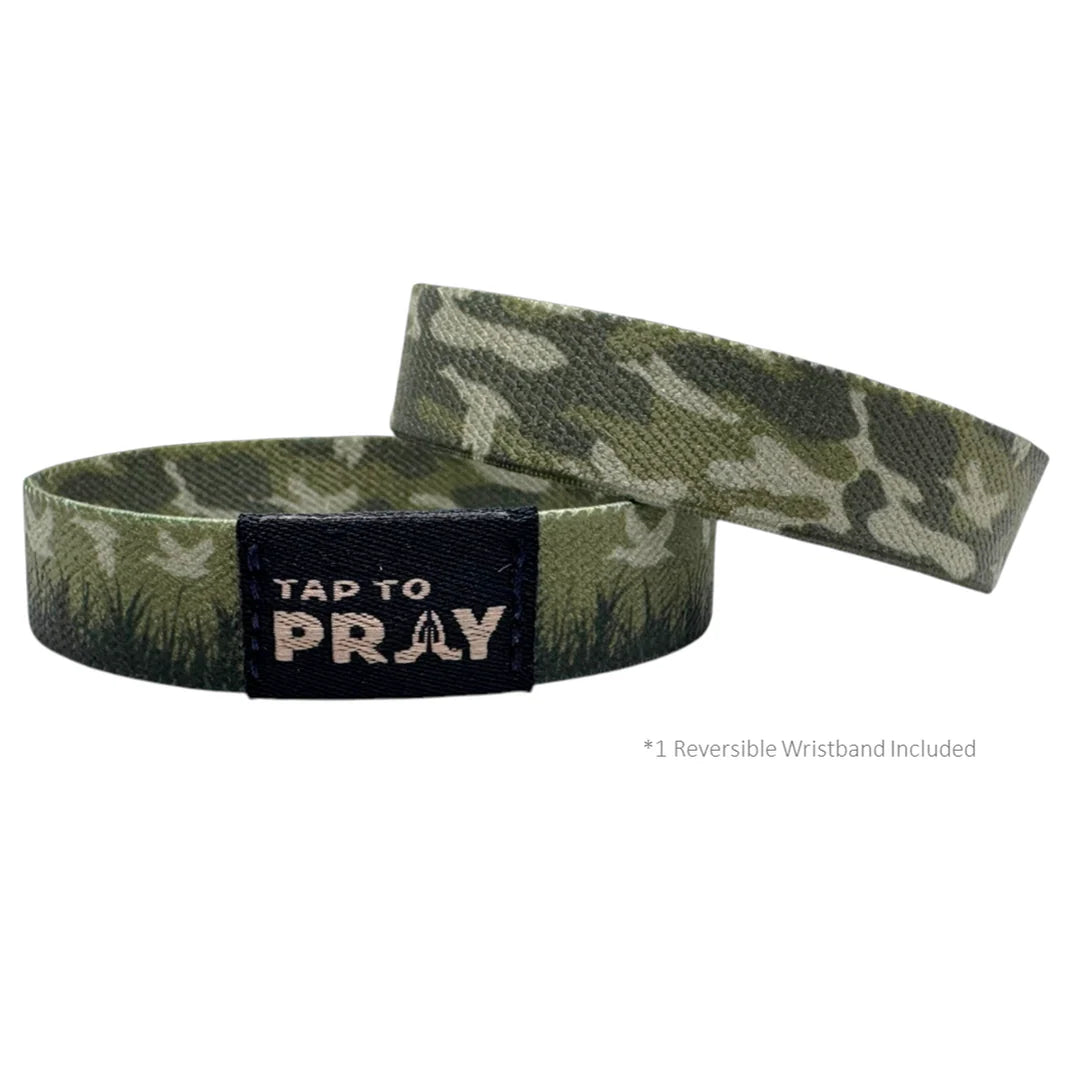 Tap To Pray™ Wristbands - Waterfowl