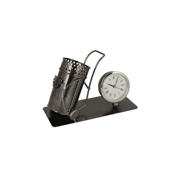 Golf Bag Clock Decor