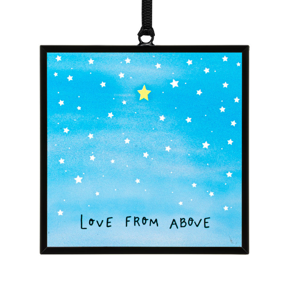 Starry Love From Above Suncatcher