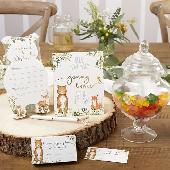 50 Guess Cards How Many Gummy Bears are in the Jar?